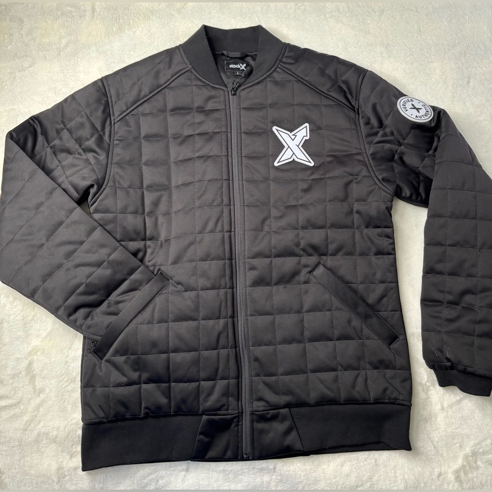 Rare Stockx Ipo Internal Employee Exclusive Quilted Bomber Jacket - Men's Large View 2